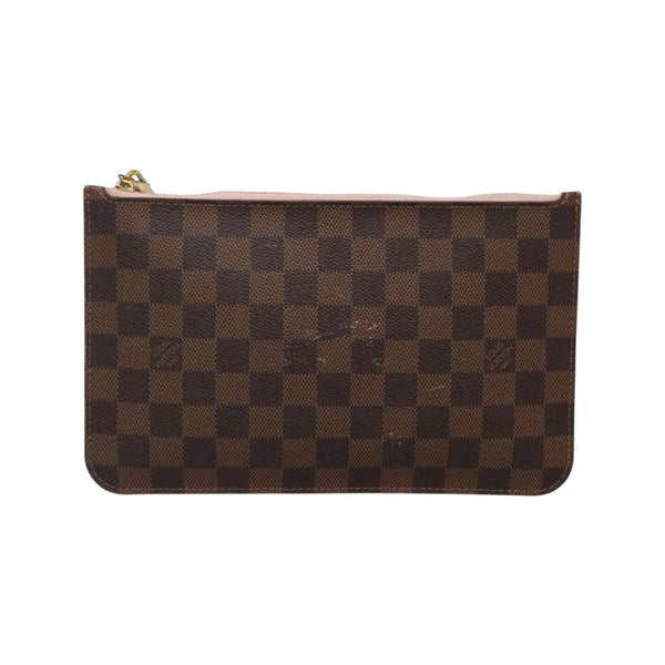 Louis Vuitton - Neverfull MM Canvas Pouch - Brown