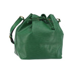 Sac Porté Épaule Louis Vuitton Petit Noe Medium Cuir - Vert