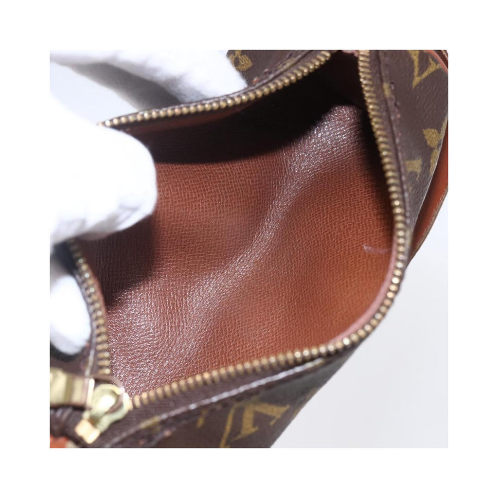 Pochette Louis Vuitton Papillon mini de lona marrón