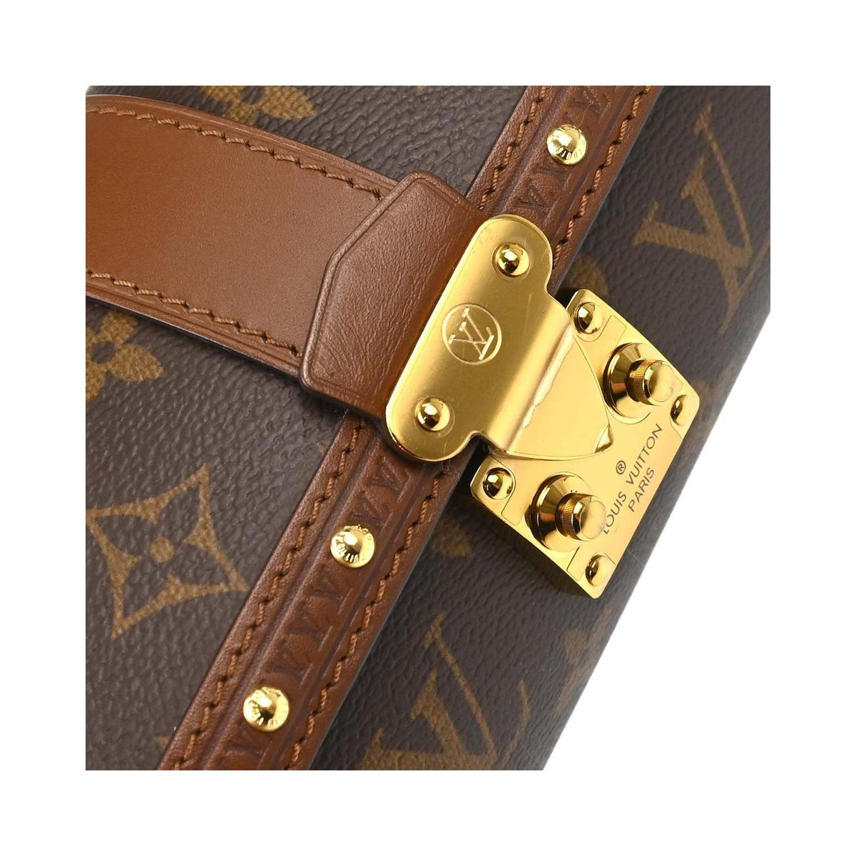 Sac Porté Épaule Louis Vuitton Papillon Trunk Toile - Marron
