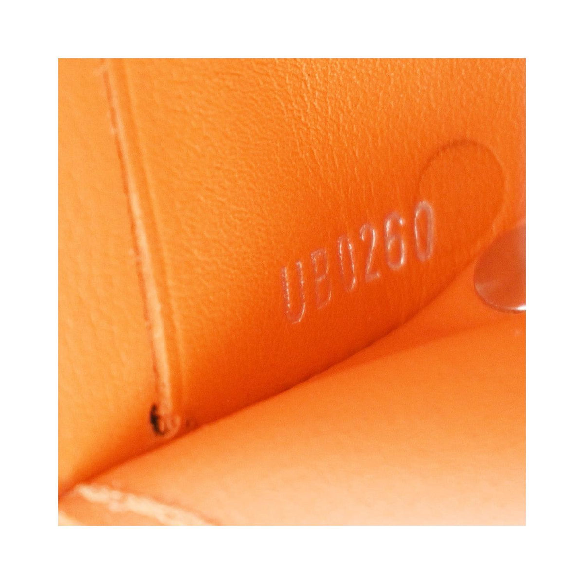 Portefeuille Louis Vuitton Discovery Compact Cuir - Orange