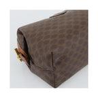 Pochette Celine C Macadam Toile - Marron