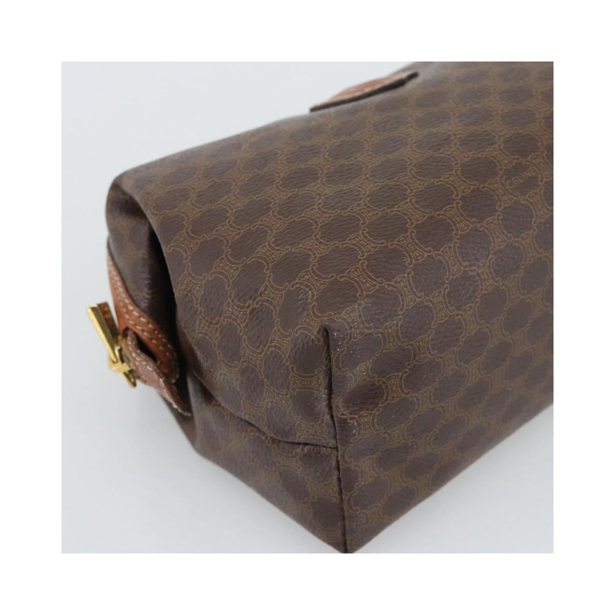 Pochette Celine C Macadam Toile - Marron
