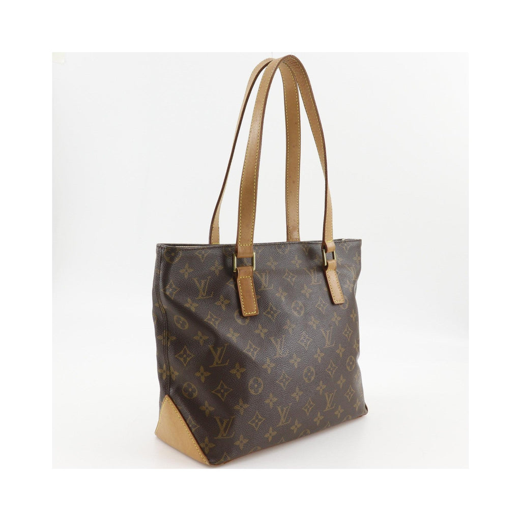 Cabas Louis Vuitton Cabas Piano Medium Toile - Marron