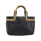 Cabas Gucci Vintage Web Tote Cuir - Noir
