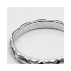 Bague Chanel Matelasse Platinum - Argent
