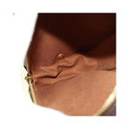 Bolso de mano Louis Vuitton Pochette Gange de lona - marrón