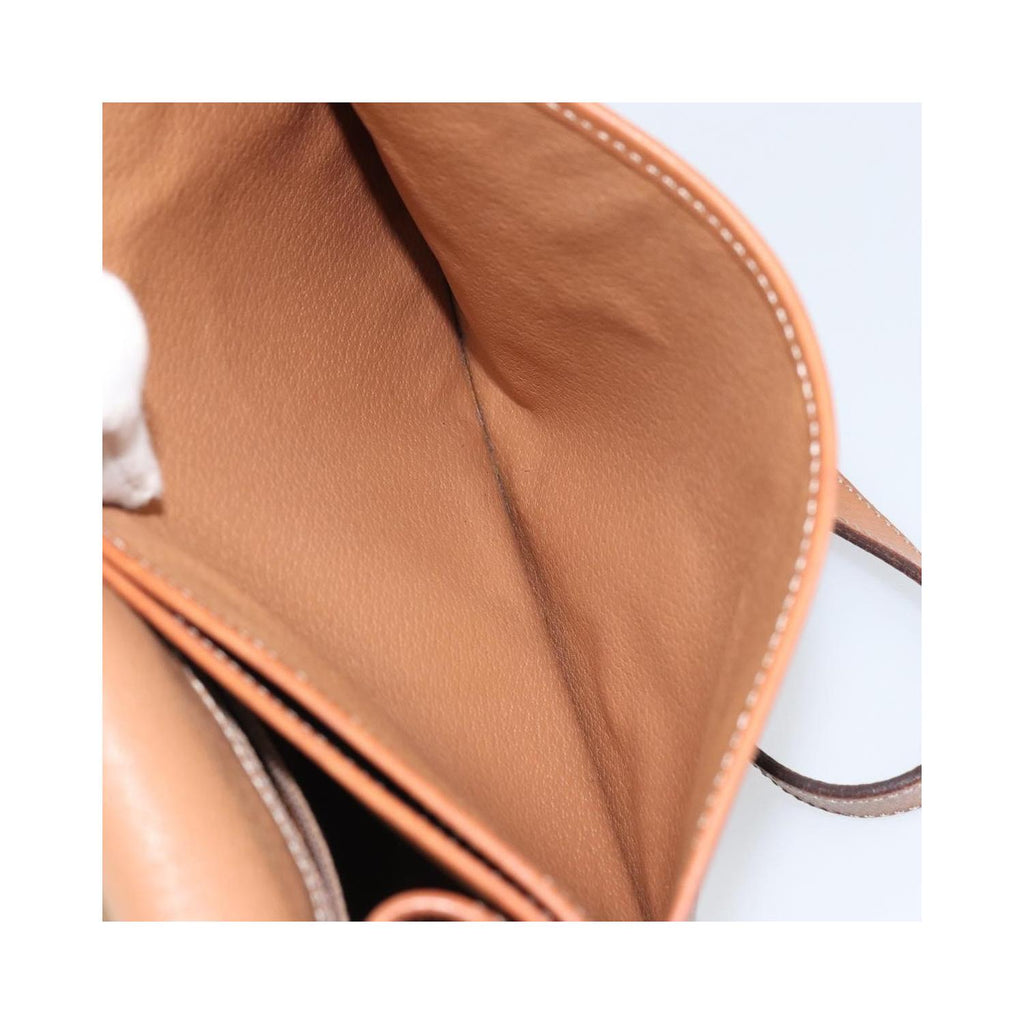 Sac Porté Épaule Celine Macadam Shoulder Bag Pvc - Marron