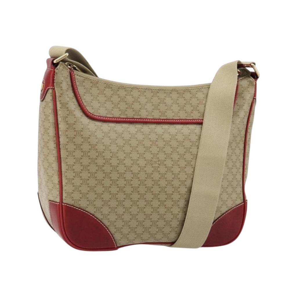 Celine - Macadam Medium Canvas Shoulder Bag - Beige