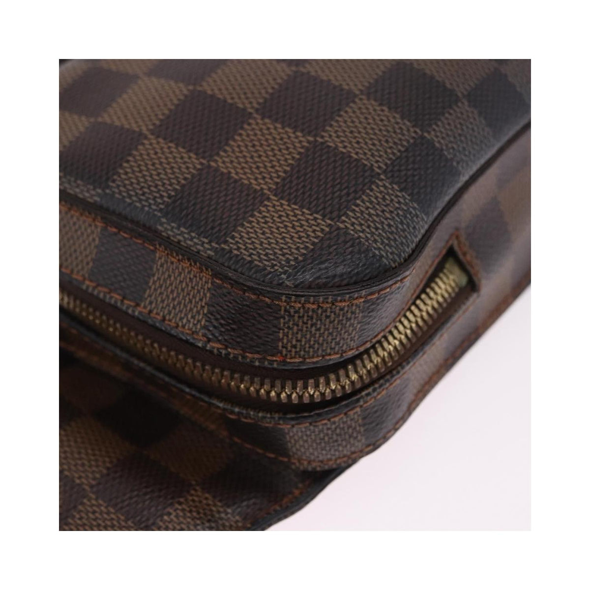 Sac Porté Épaule Louis Vuitton Geronimos Waist Toile - Marron