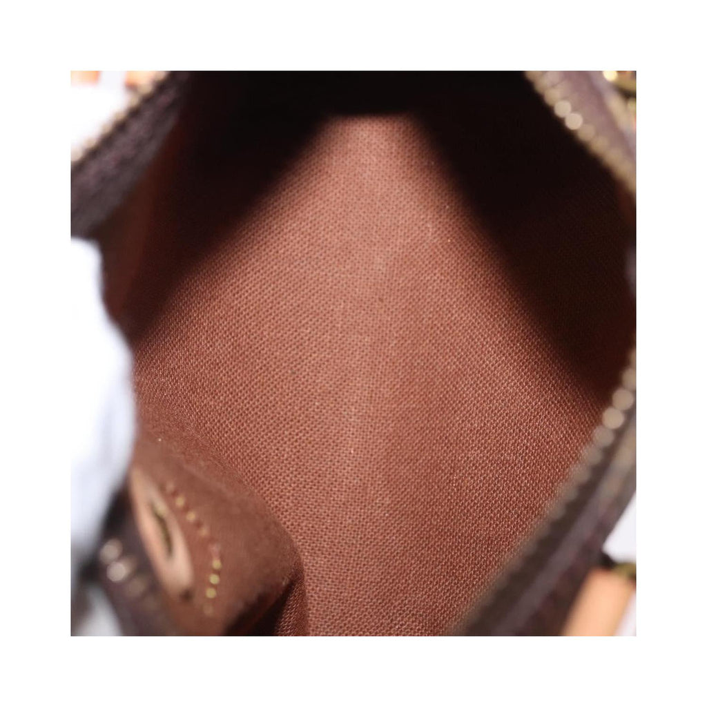 Louis Vuitton Speedy Mini HL Canvas Handbag - Brown