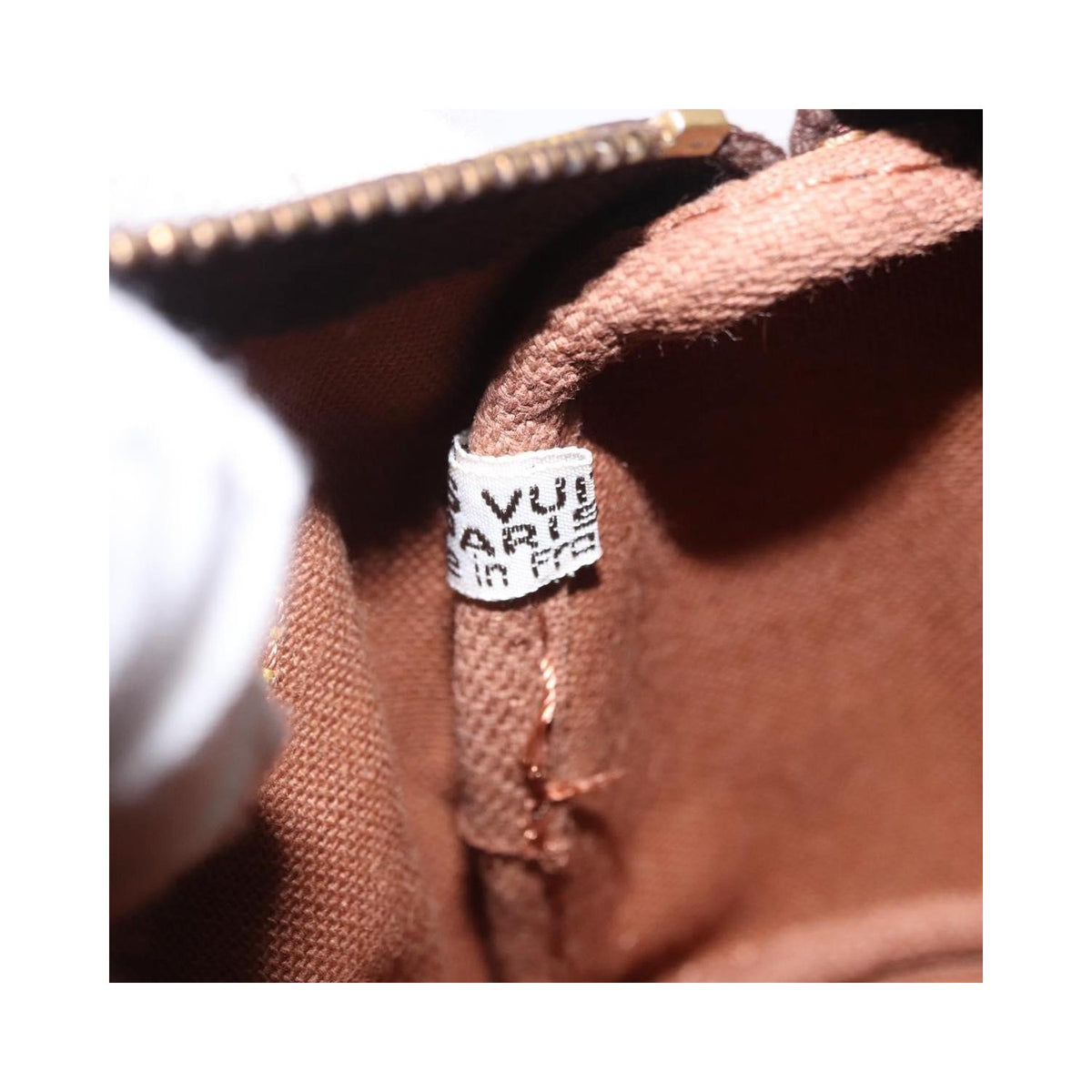 Louis Vuitton Speedy Mini HL Canvas Handbag - Brown