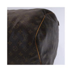 Louis Vuitton Keepall 55 canvas travel bag – brown