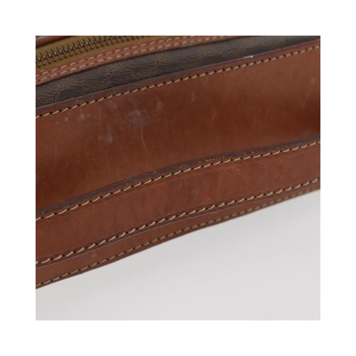 Pochette Celine Macadam Vanity Toile - Marron