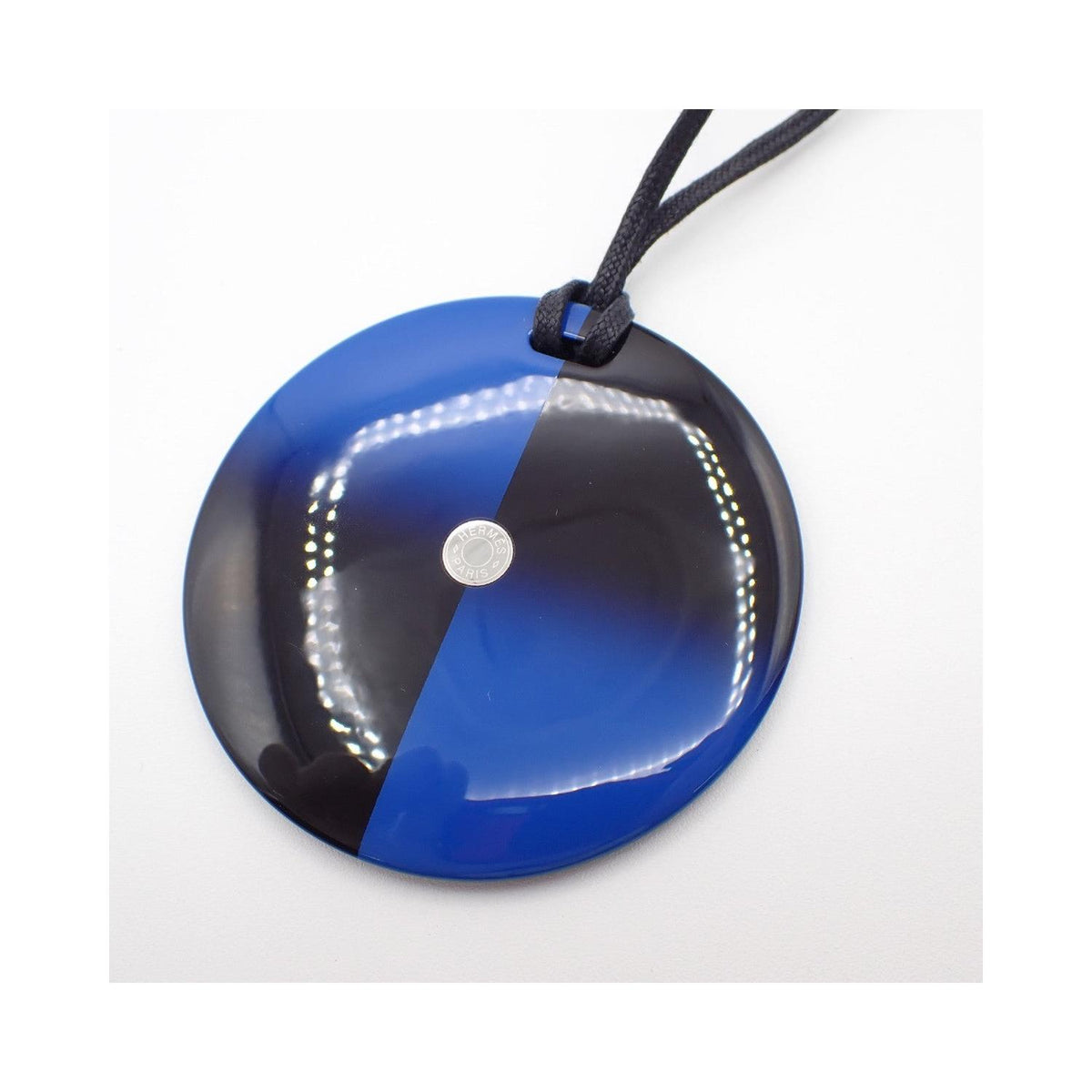 Collier Hermes Necklace Buffalo Horn And Horn - Bleu