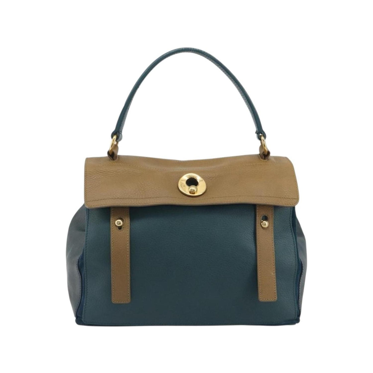 Sac À Main Saint Laurent Tricolor Muse Two Medium Cuir - Multicolore