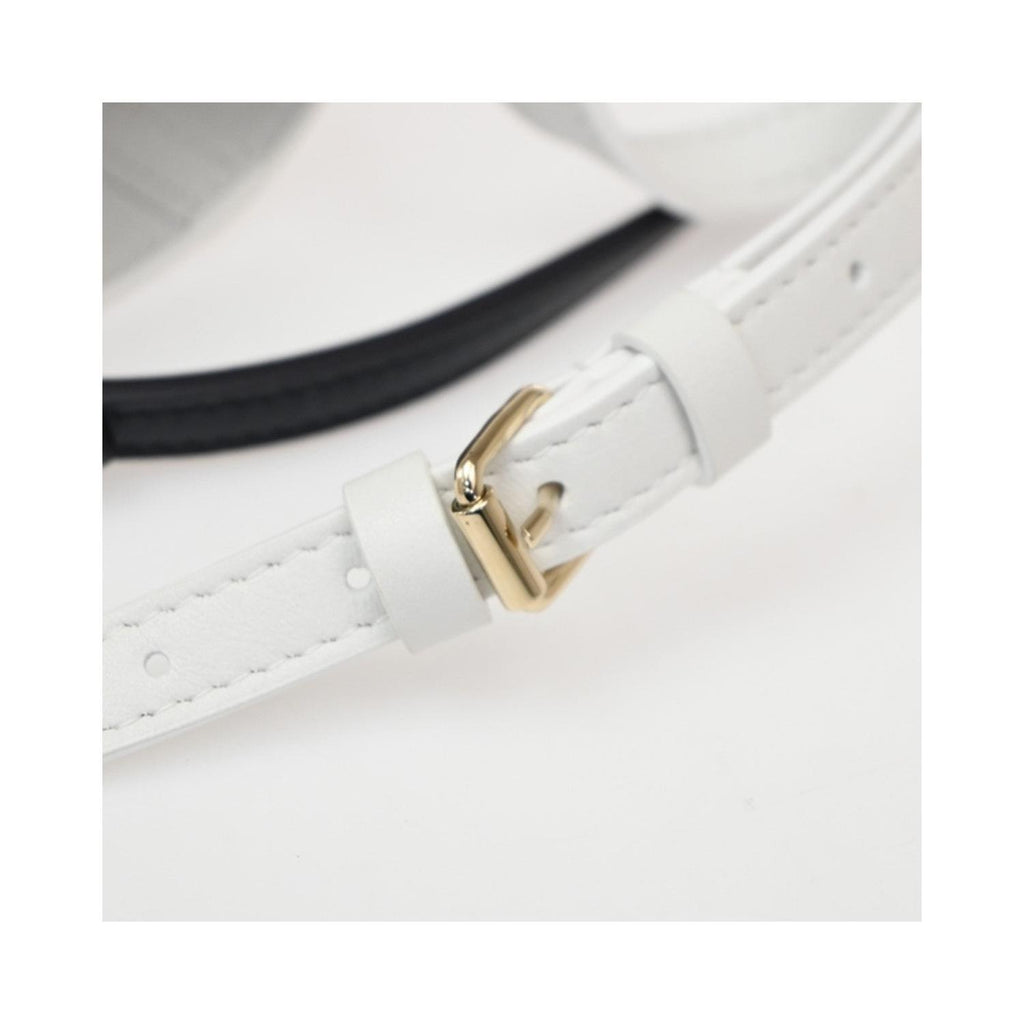 Sac Porté Épaule Christian Dior Vibe Bottle Holder Cuir - Blanc