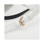 Sac Porté Épaule Christian Dior Vibe Bottle Holder Cuir - Blanc