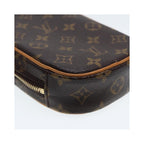 Bolso de mano Louis Vuitton Pochette Gange de lona - marrón