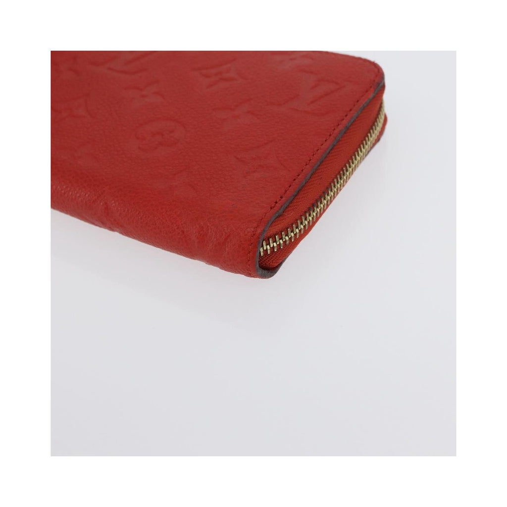 Portefeuille Louis Vuitton Portefeuille Zippy Monogramme Empreinte Cuir - Orange