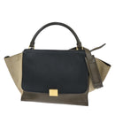 Celine Trapeze Bag Leather with Suede Medium