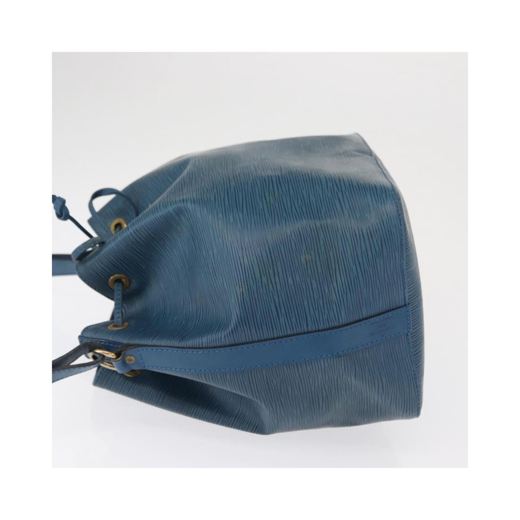 Sac Porté Épaule Louis Vuitton Petit Noe Medium Cuir - Bleu