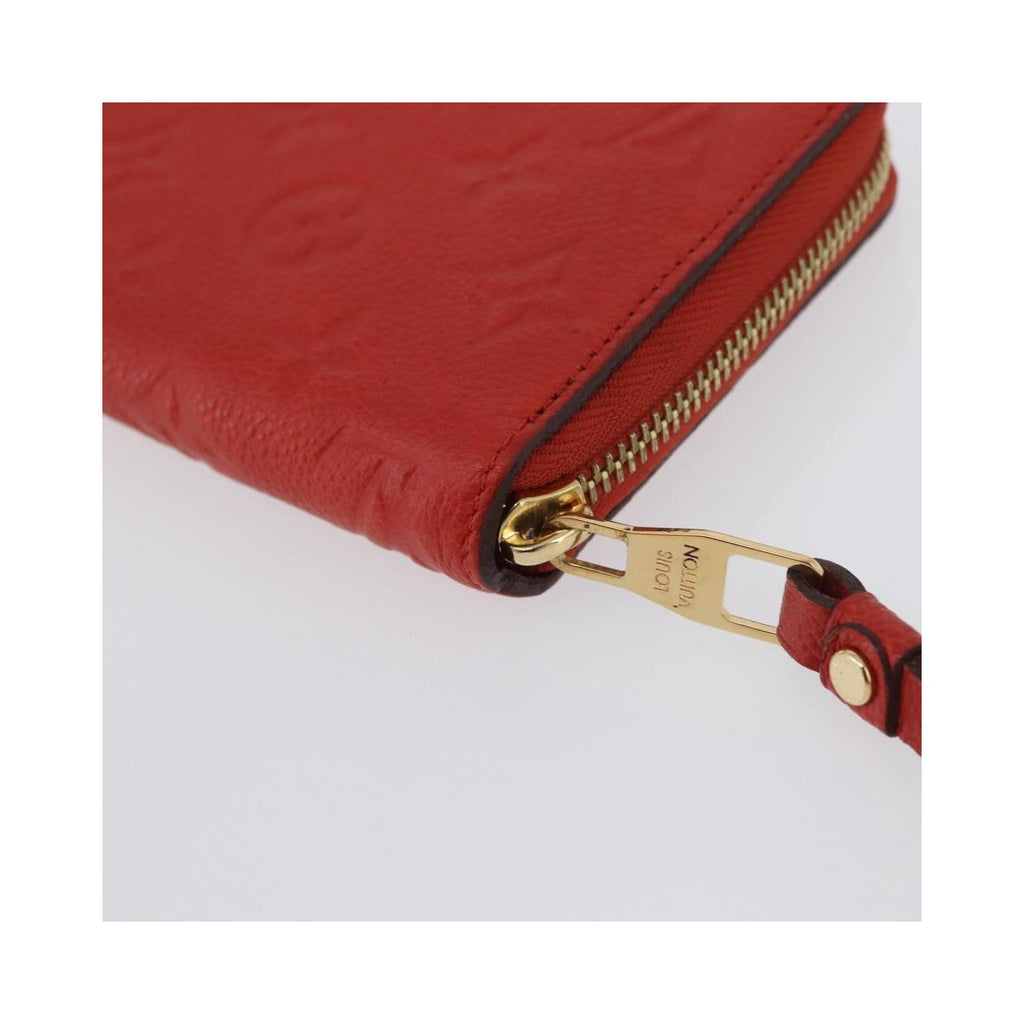 Portefeuille Louis Vuitton Portefeuille Zippy Monogramme Empreinte Cuir - Orange