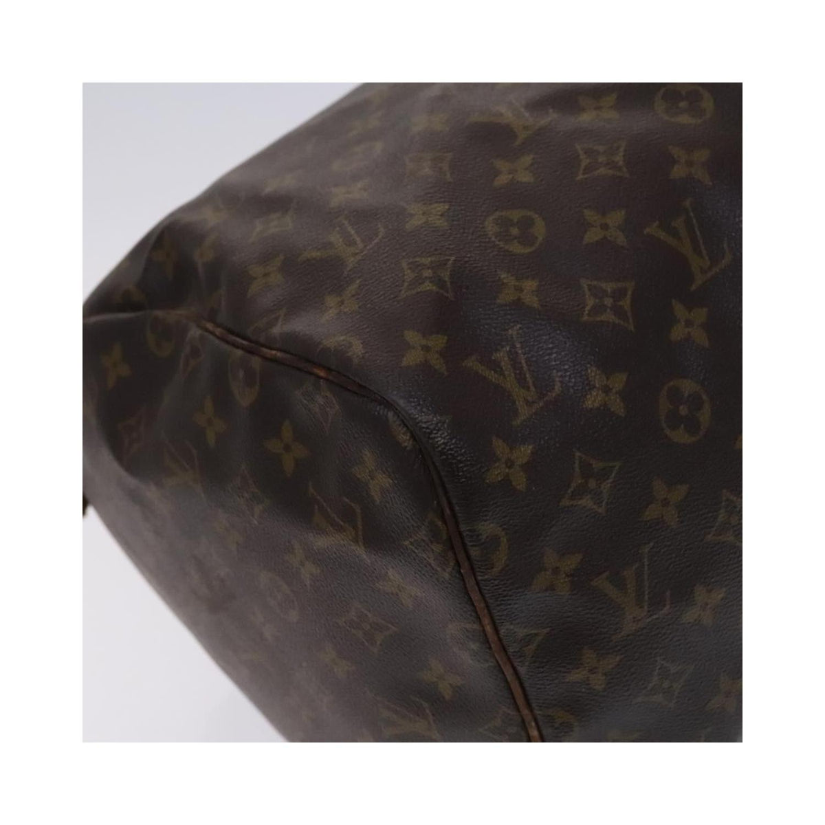 Louis Vuitton Keepall 55 canvas travel bag – brown