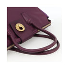 Cabas Saint Laurent Bicolor Muse Two Cabas Cuir - Violet