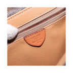 Sac Celine Macadam Shoulder Bag Toile - Marron