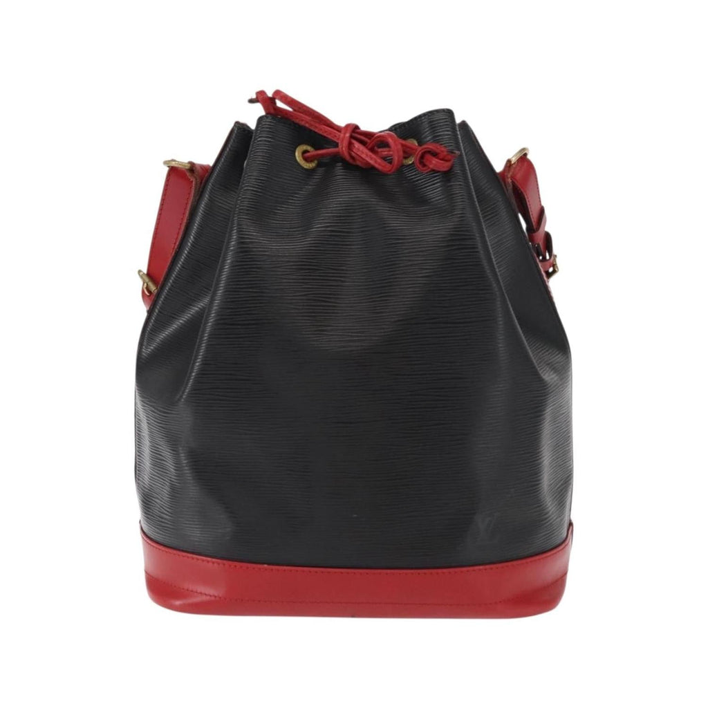 Sac Porté Épaule Louis Vuitton Bicolor Noe Handbag Large Cuir - Noir
