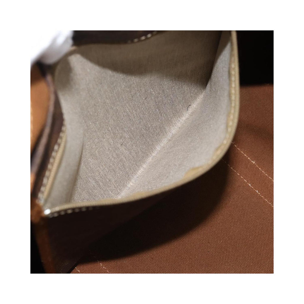 Sac À Main Celine Vintage Macadam Boston Toile - Marron