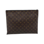 Pochette Louis Vuitton Solar Ray A4 Toile - Marron