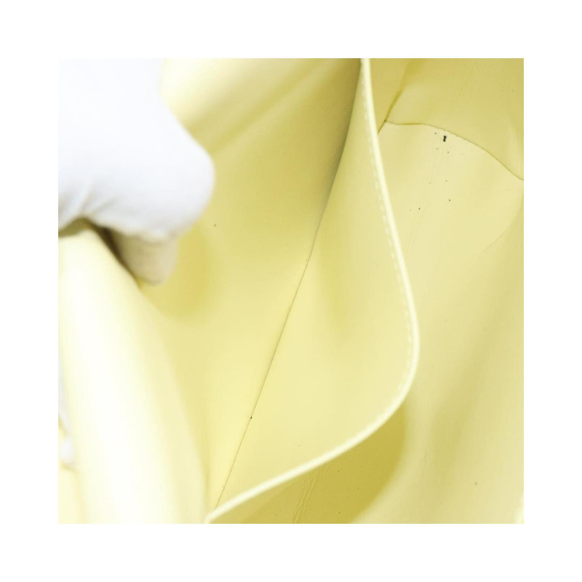 Sac Porté Épaule Louis Vuitton Thompson Street Handbag Medium Cuir Verni - Jaune