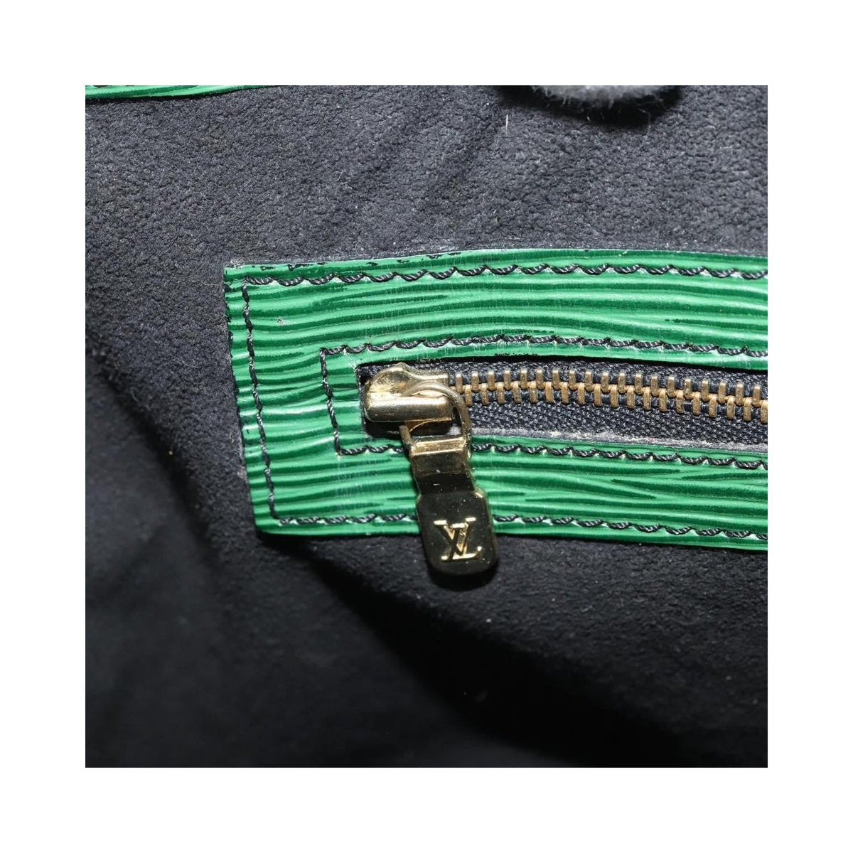 Sac Porté Épaule Louis Vuitton Petit Noe Medium Cuir - Vert