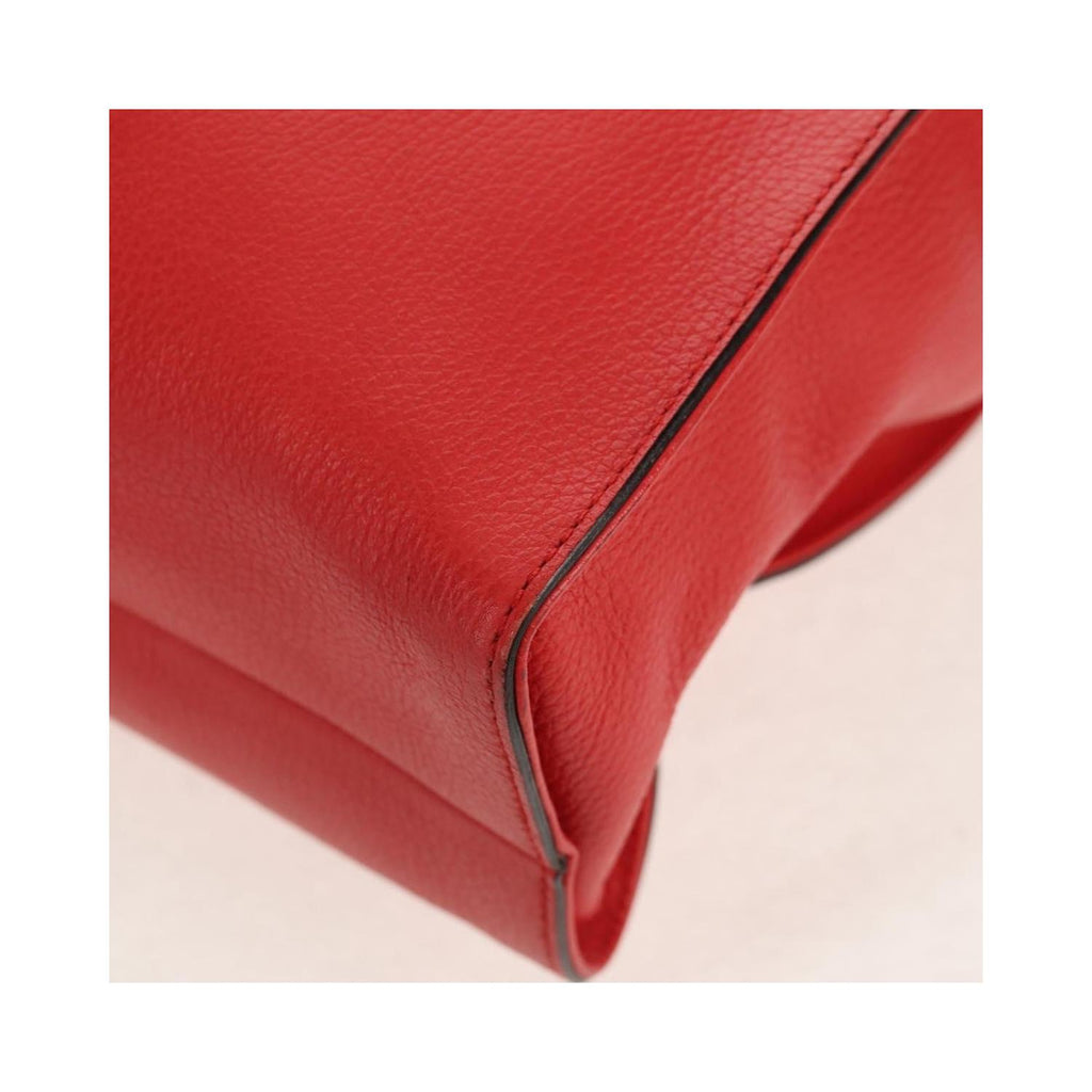 Cabas Gucci Grand Prix Interlocking Gg Tote Large Cuir - Rouge