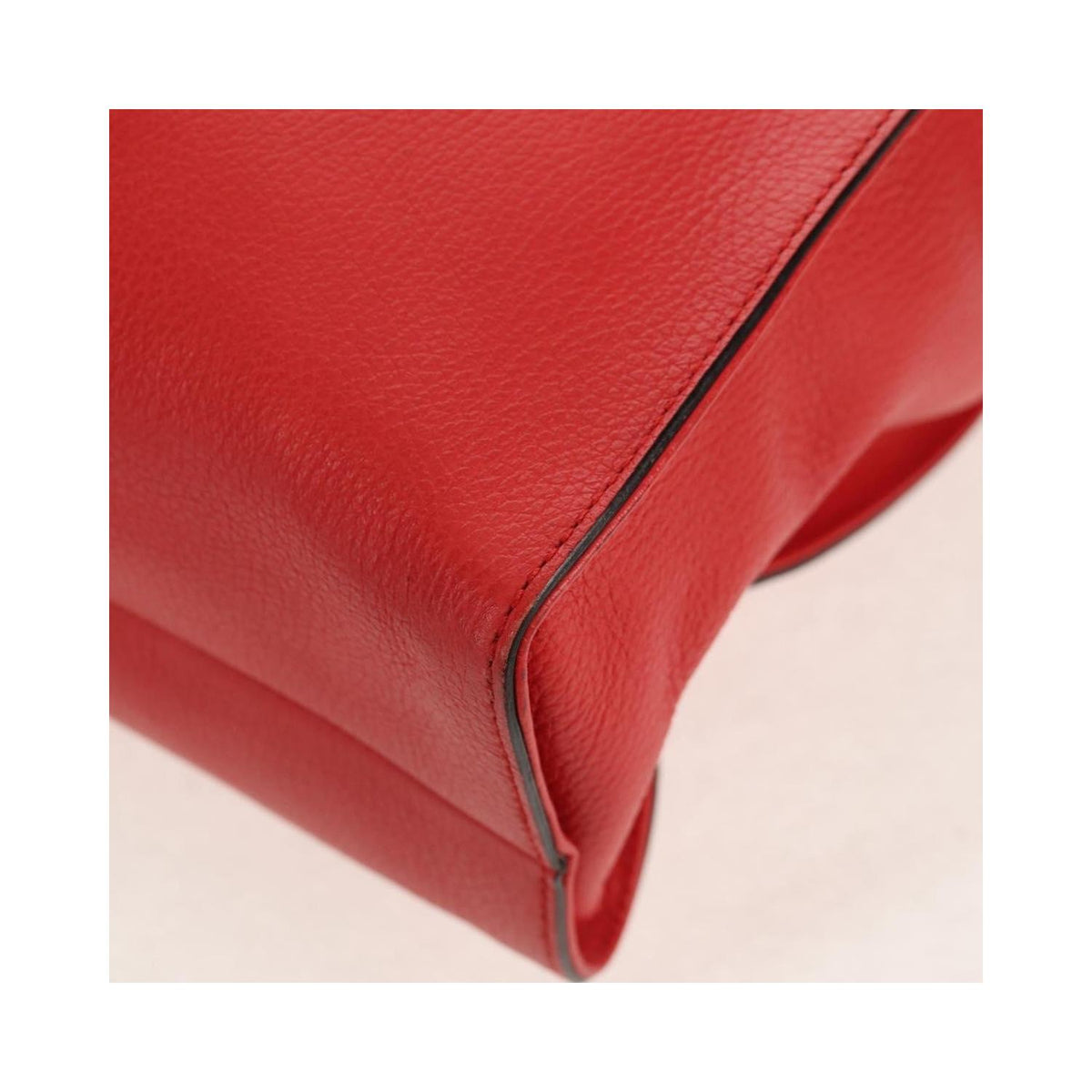 Cabas Gucci Grand Prix Interlocking Gg Tote Large Cuir - Rouge