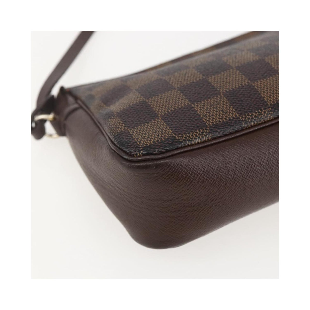 Pochette Louis Vuitton Trousse Make Up Small Toile - Marron