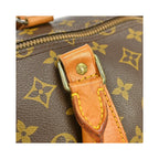 Louis Vuitton Keepall Bandoulière 60 Canvas Travel Bag - Brown