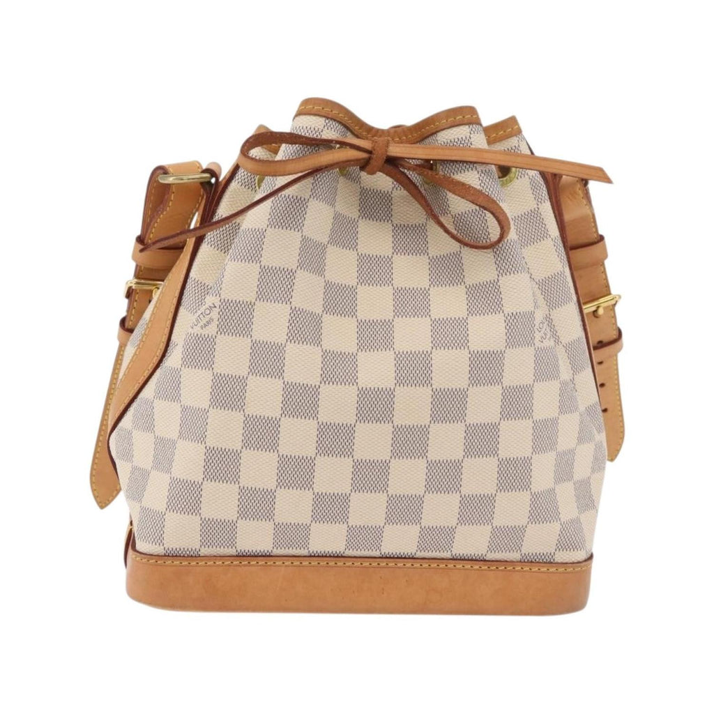 Sac À Main Louis Vuitton Noe Bb Toile - Blanc