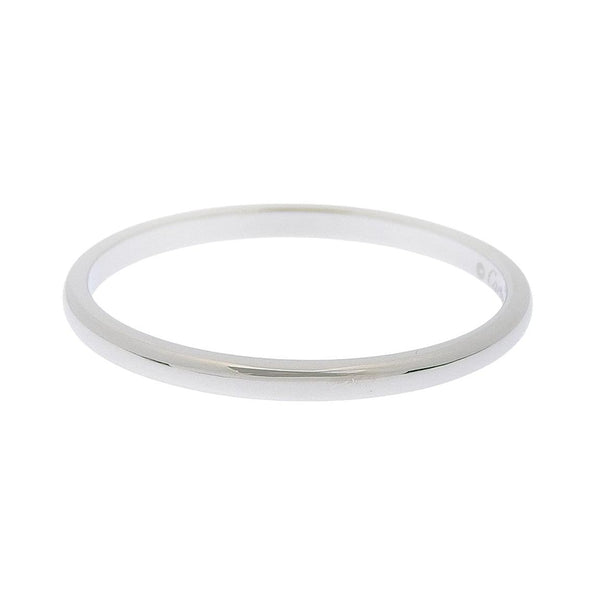 Alianza Cartier 1895 Platino 2 mm