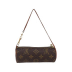 Pochette Louis Vuitton Papillon mini de lona marrón