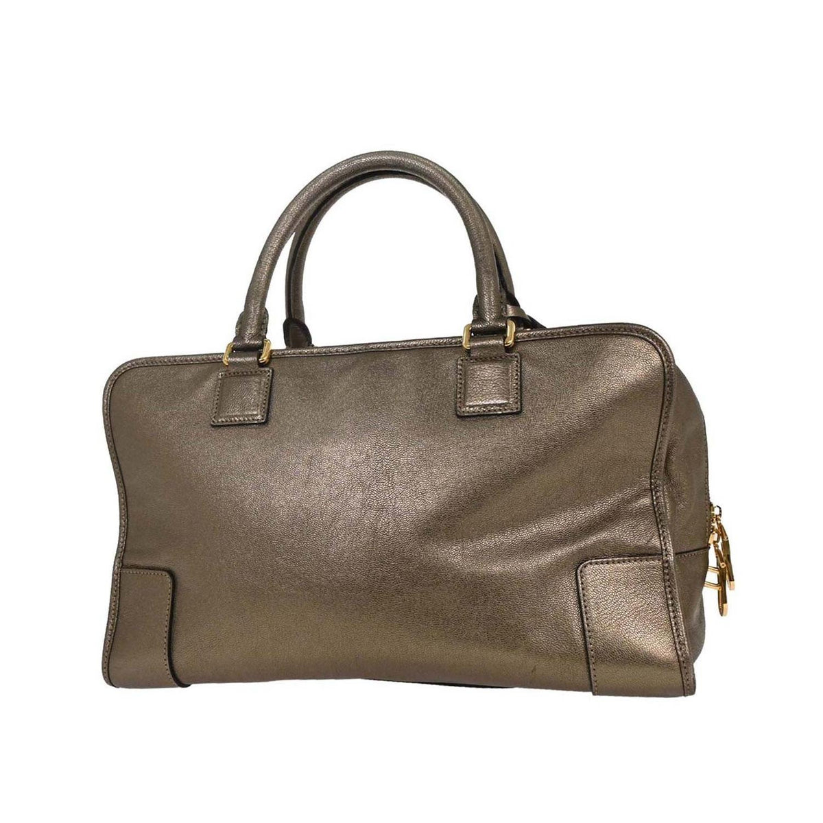 Sac À Main Loewe Amazona 36 Cuir - Or
