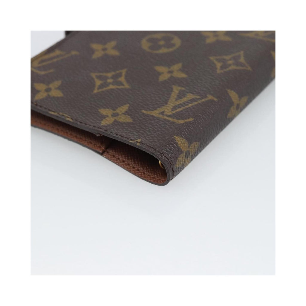 Louis Vuitton - Portefeuille Agenda Cover Toile - Marron