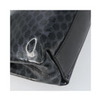 Cabas Celine Vintage Macadam Shopper Tote Plastic - Noir