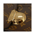 Sac À Main Louis Vuitton Manhattan Pm Toile - Marron