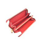 Louis Vuitton Zippy Wallet in Monogram Empreinte Leather - Red
