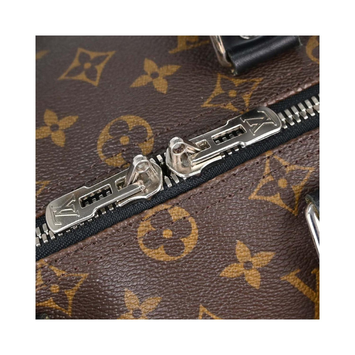 Sac De Voyage Louis Vuitton Keepall Bandoulière 45 Toile - Marron