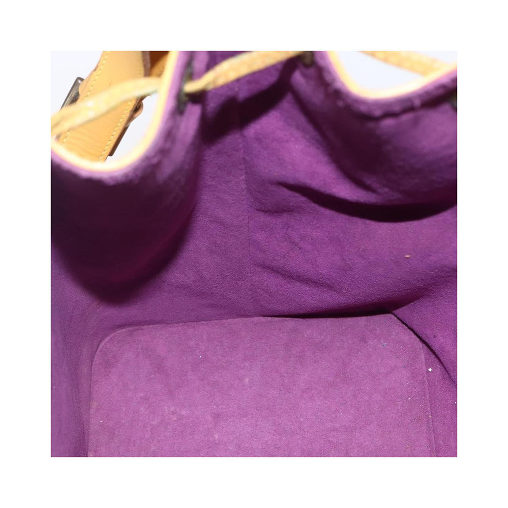 Sac Porté Épaule Louis Vuitton Petit Noe Handbag Small Cuir - Jaune