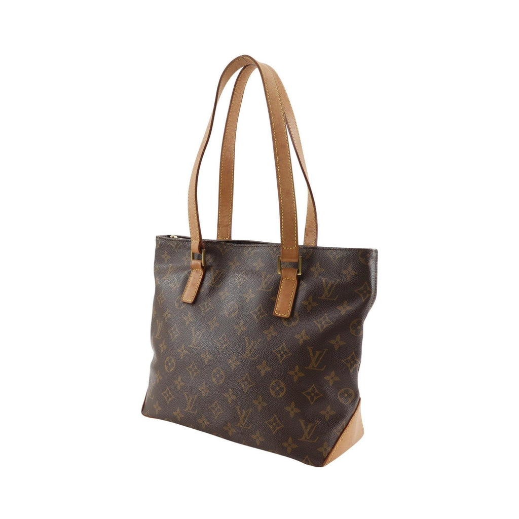 Cabas Louis Vuitton Cabas Piano Medium Toile - Marron